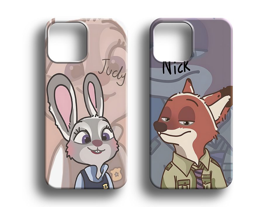 Nick & Judy Couple Tasarım Kılıf - 234/235