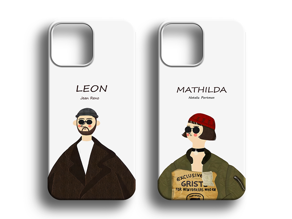 Mathilda & Leon Couple Tasarım Kılıf - 246/247