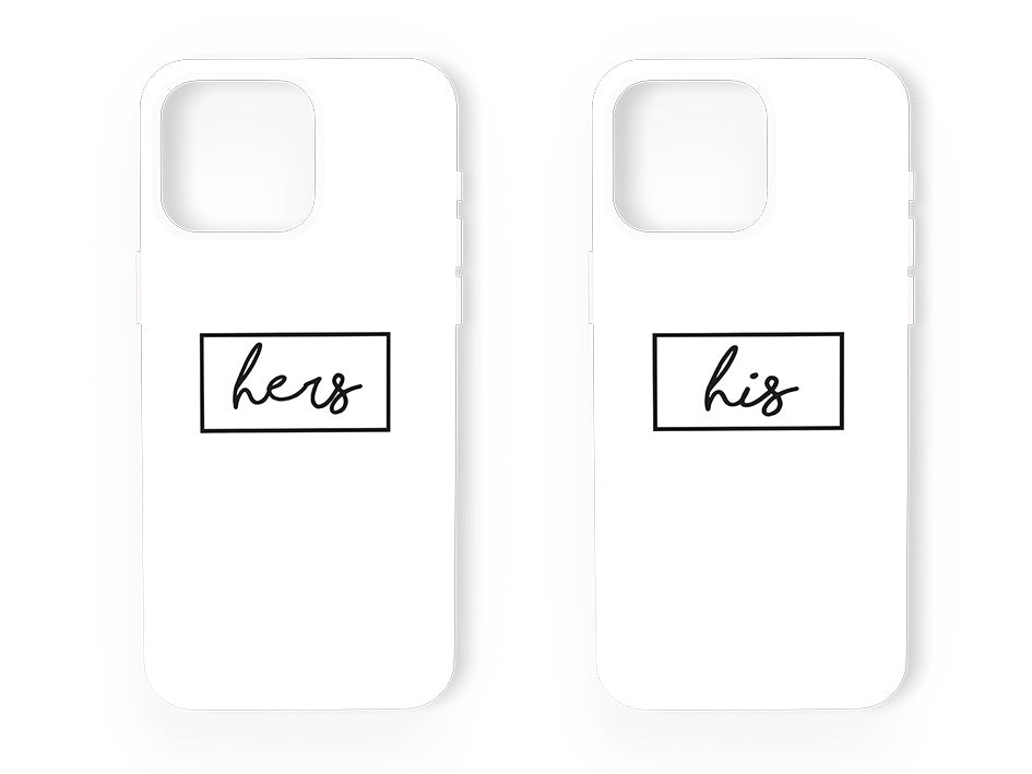 Hers & His Couple Tasarım Kılıf - 248/249