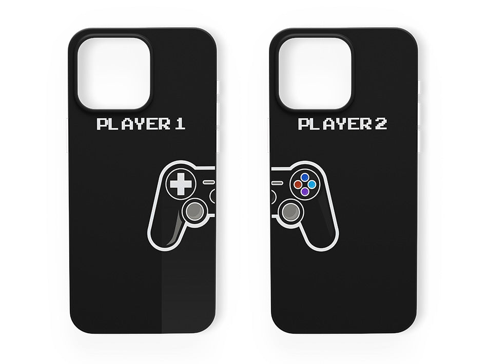 Player Couple Tasarım Kılıf - 255/256