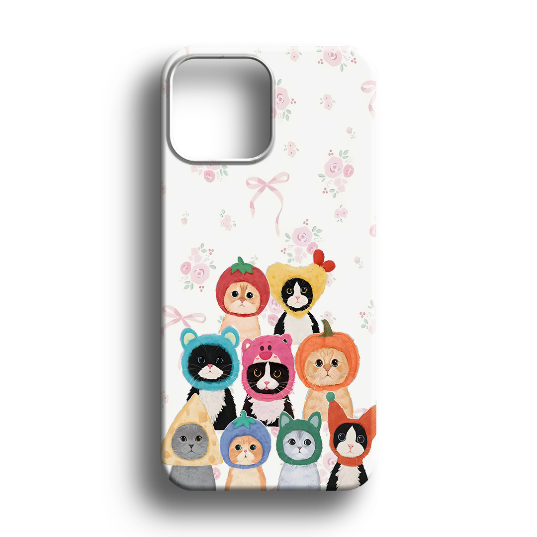 Cat Friends Tasarım Kılıf - 338