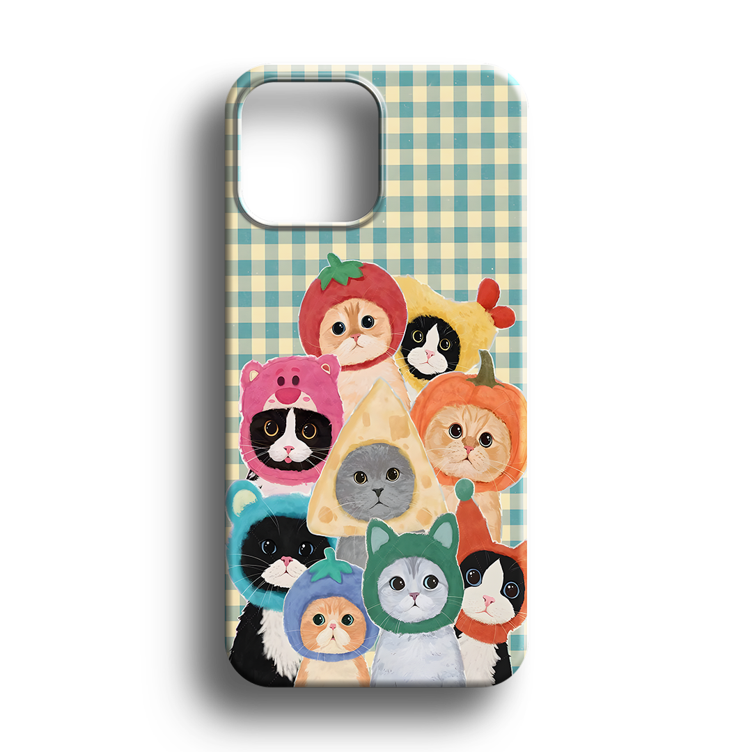 Cat Friends V1 Tasarım Kılıf - 339