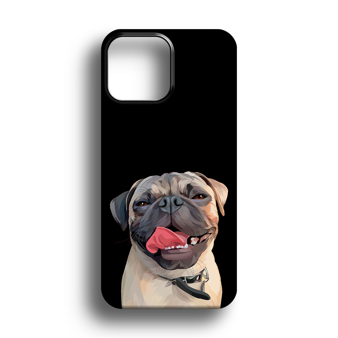 Pug V2 Tasarım Kılıf - 037