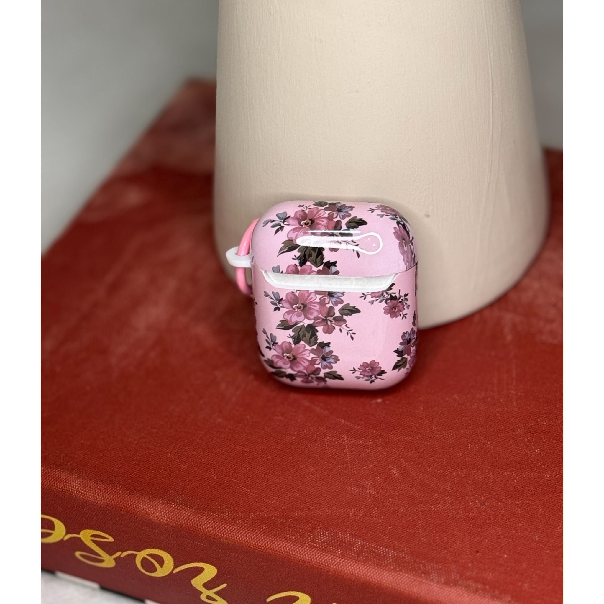 Çiçek Desenli AirPods Kılıfı - 005