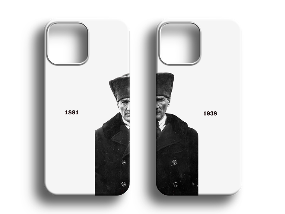 Atatürk Couple Tasarım Kılıf - 70/71