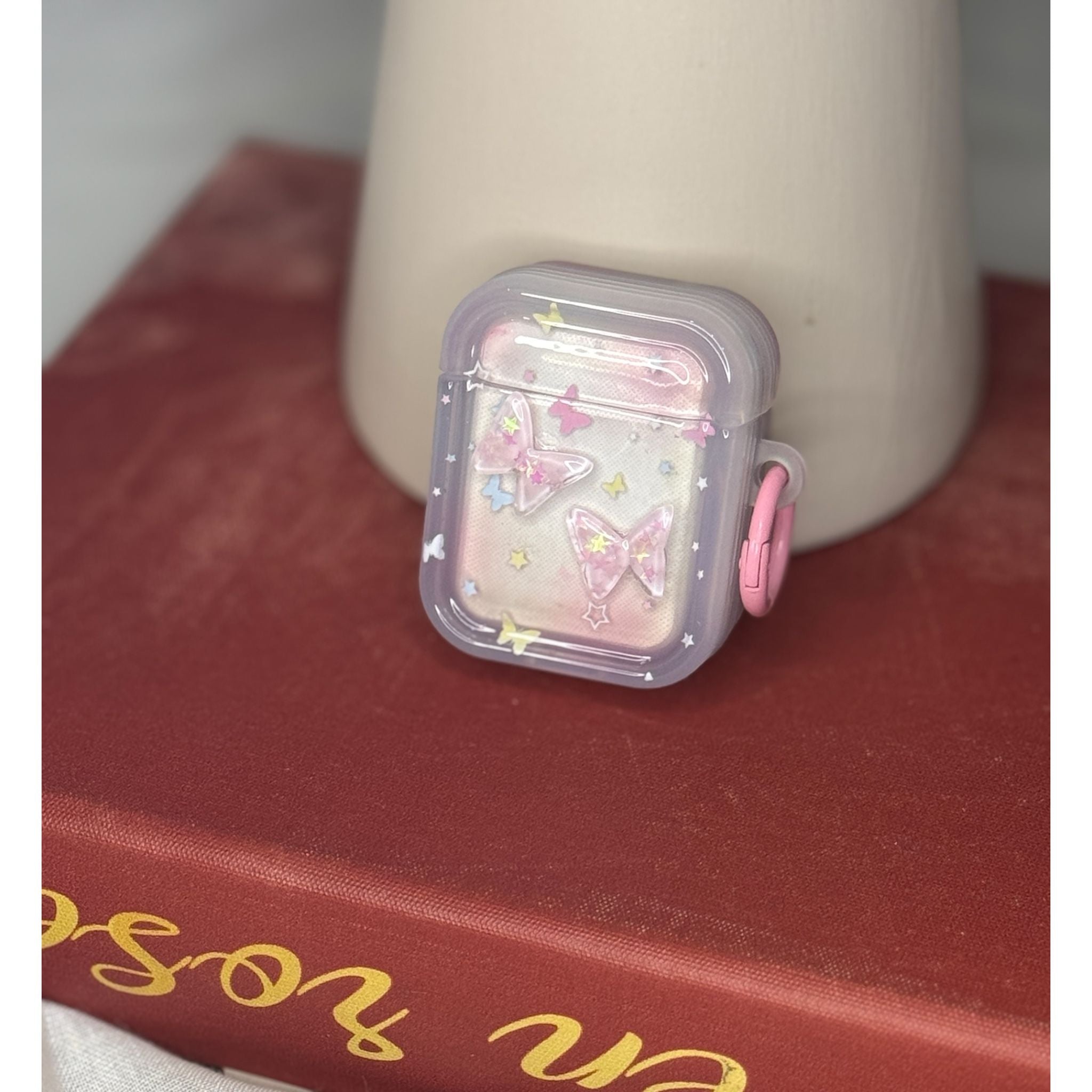 Kelebek Figürlü V3 AirPods Kılıfı - 007