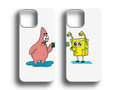Sünger Bob & Patrick Couple Tasarım Kılıf - 82/83