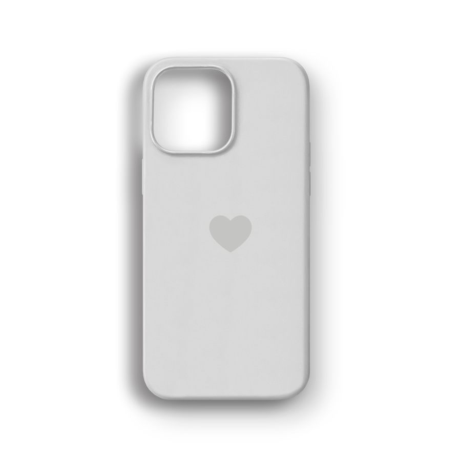 Kalp Logolu Beyaz Lansman Kılıf