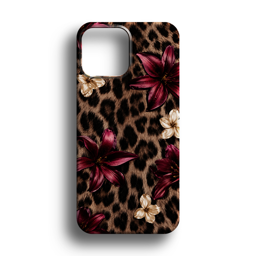 Leopard Bloom Tasarım Kılıf - 546