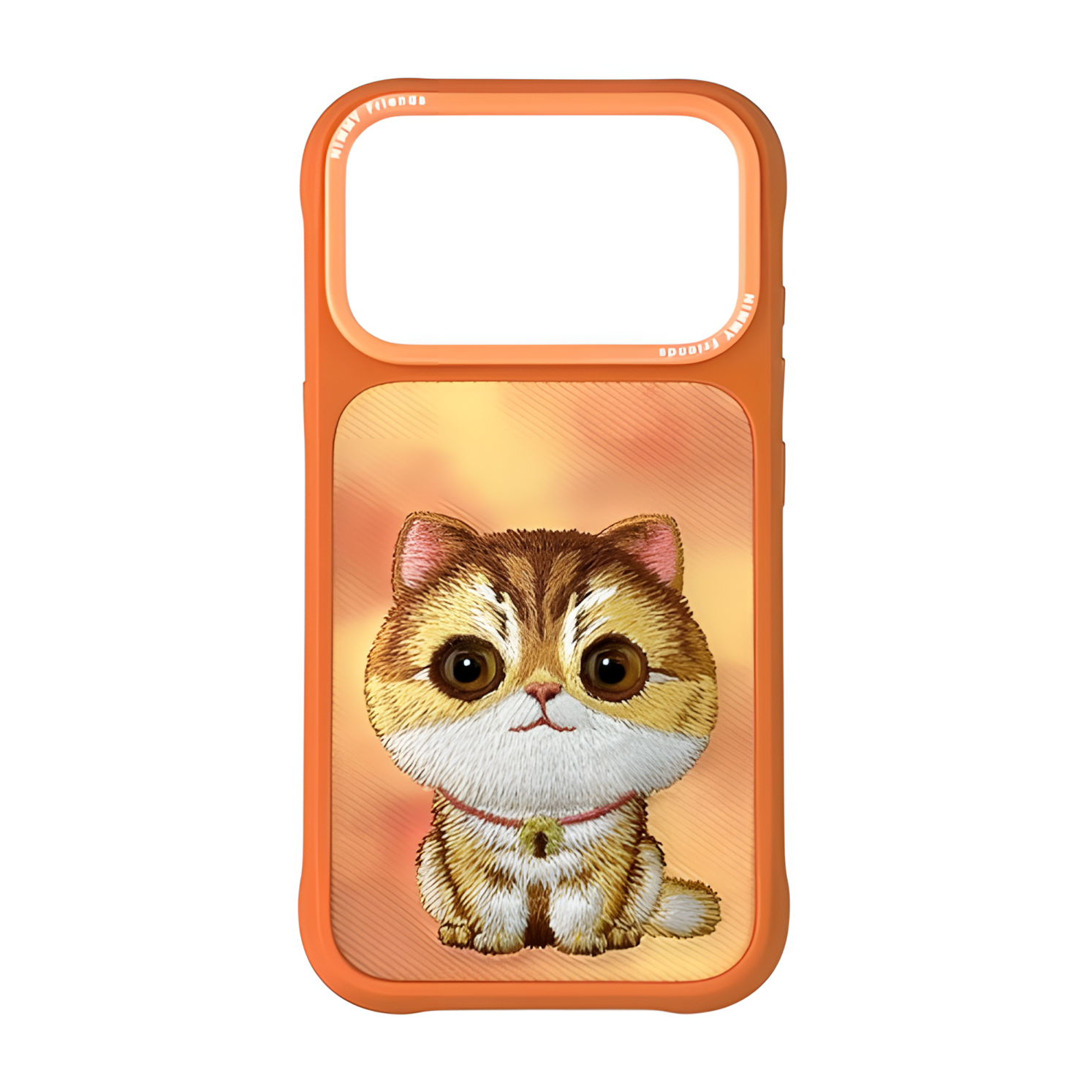 iPhone 17 Pro | Nimmy 3D Gerçek Nakış İşlemeli Desenli Silikon Kılıf