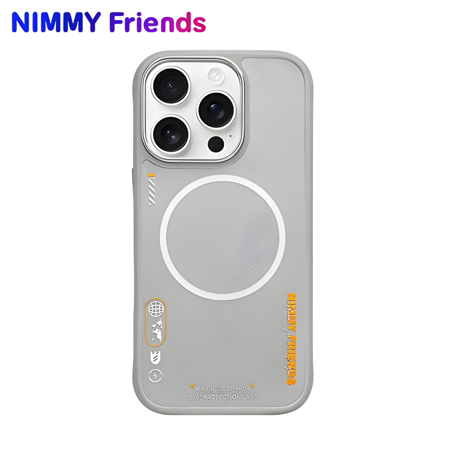iPhone 16 Pro Max | Nimmy 3D Gerçek Nakış İşlemeli Desenli Silikon Kılıf