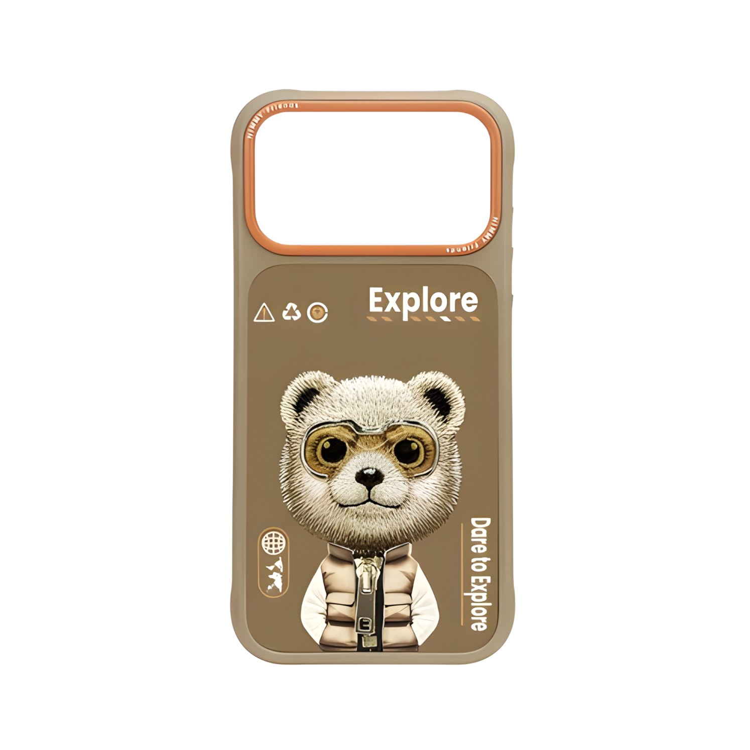 iPhone 17 Pro Max | Nimmy 3D Gerçek Nakış İşlemeli Desenli Silikon Kılıf