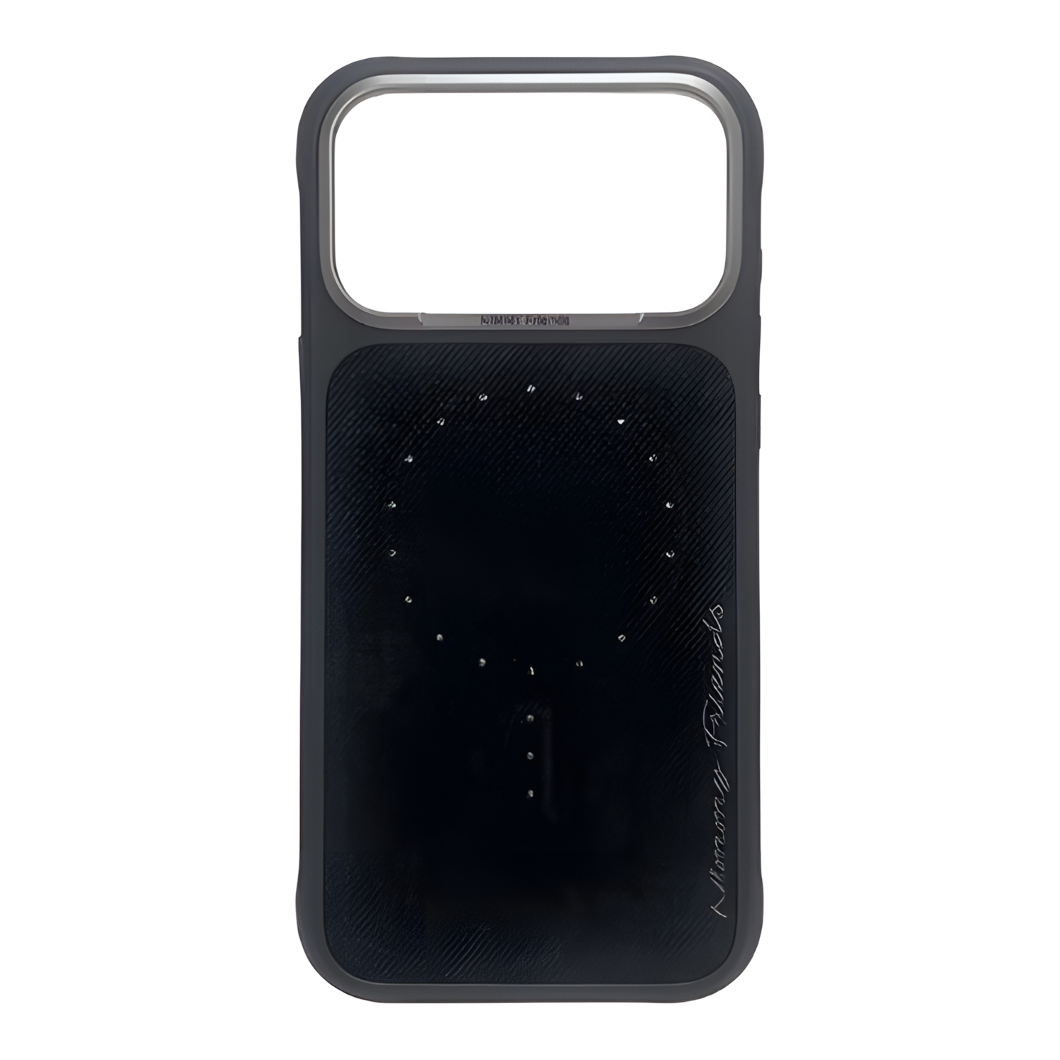 iPhone 17 Pro Max | Nimmy 3D Gerçek Nakış İşlemeli Desenli Silikon Kılıf