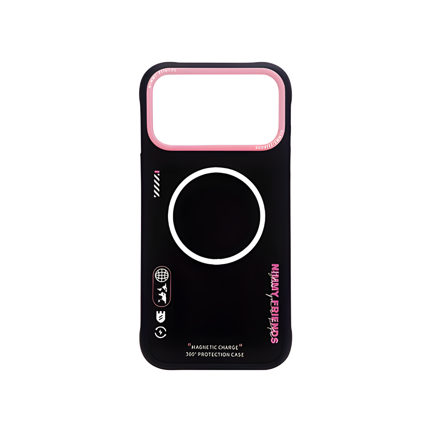 iPhone 17 Pro Max | Nimmy 3D Gerçek Nakış İşlemeli Desenli Silikon Kılıf